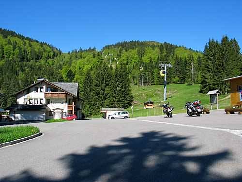 Seilbahnstation am Belchen